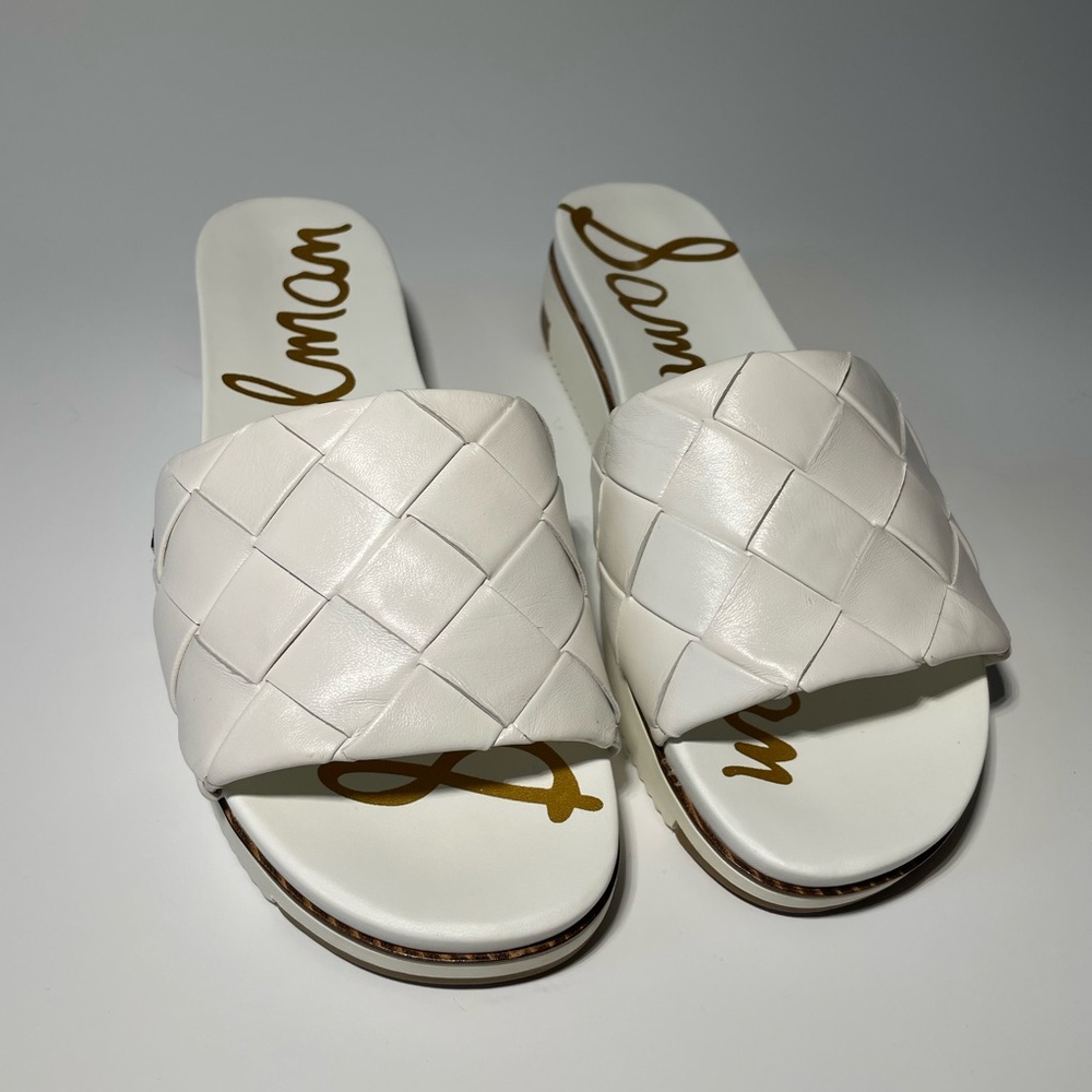 NWOB Sam Edelman Adaley Woven Slide Sandal